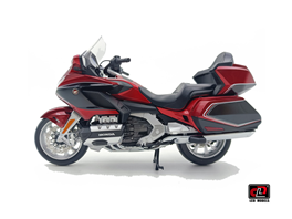 1-12 Honda Goldwing Tour 2020 motorcycle Diecast model-Red color